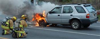 Engine Compartment Fire
